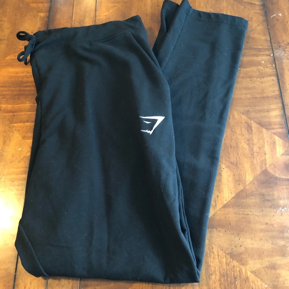 Gymshark black sweatpants size XL